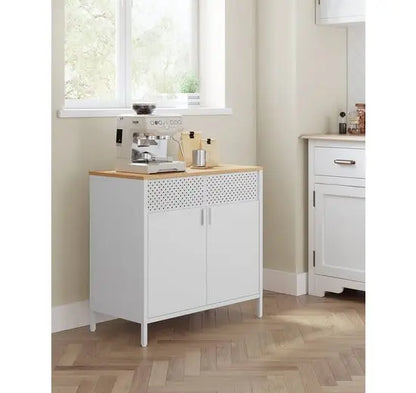 Opbergkast - Organizer - Kantoorkast - Kantoorartikelen - Meubels - 40 cm x 80 cm x 76 cm - Wit