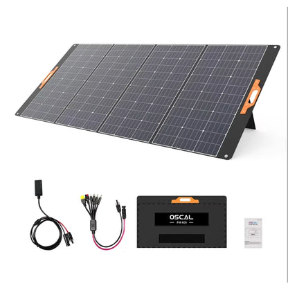 Zonnepaneel – Opvouwbaar Solar Panel – Draagbaar Zonnepaneel – Outdoor Zonnepaneel – Kampeer Zonnepaneel – 400W Vermogen – 23% Energie Efficiëntie – Waterdicht & Weerbestendig