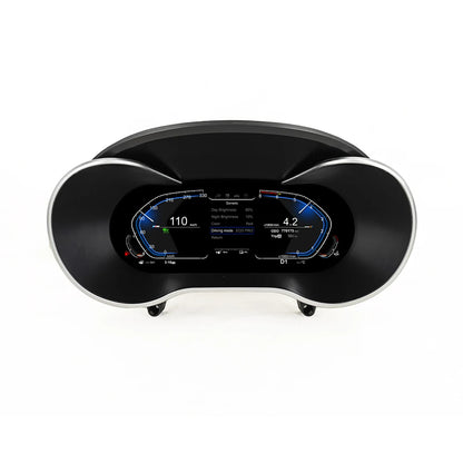 Digitale Dashboard Cluster – Digitaal Instrumentenpaneel – Auto Cockpit Display – Multifunctioneel Scherm – 12,3 Inch HD LCD – Plug & Play Installatie – Draadloze CarPlay & Android Auto - QUORE