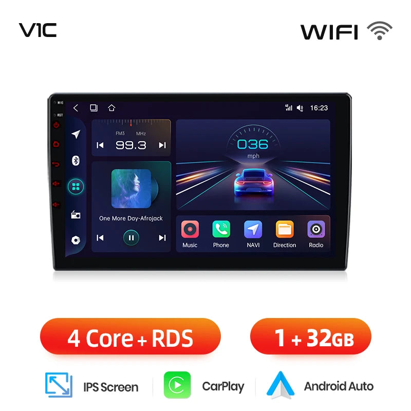 Junsun Wireless CarPlay Android Auto Car Radio For Audi A3 8P 2003 2004 2005 2006 - 2013 GPS Multimedia 2 din Systems Stereo - QUORE