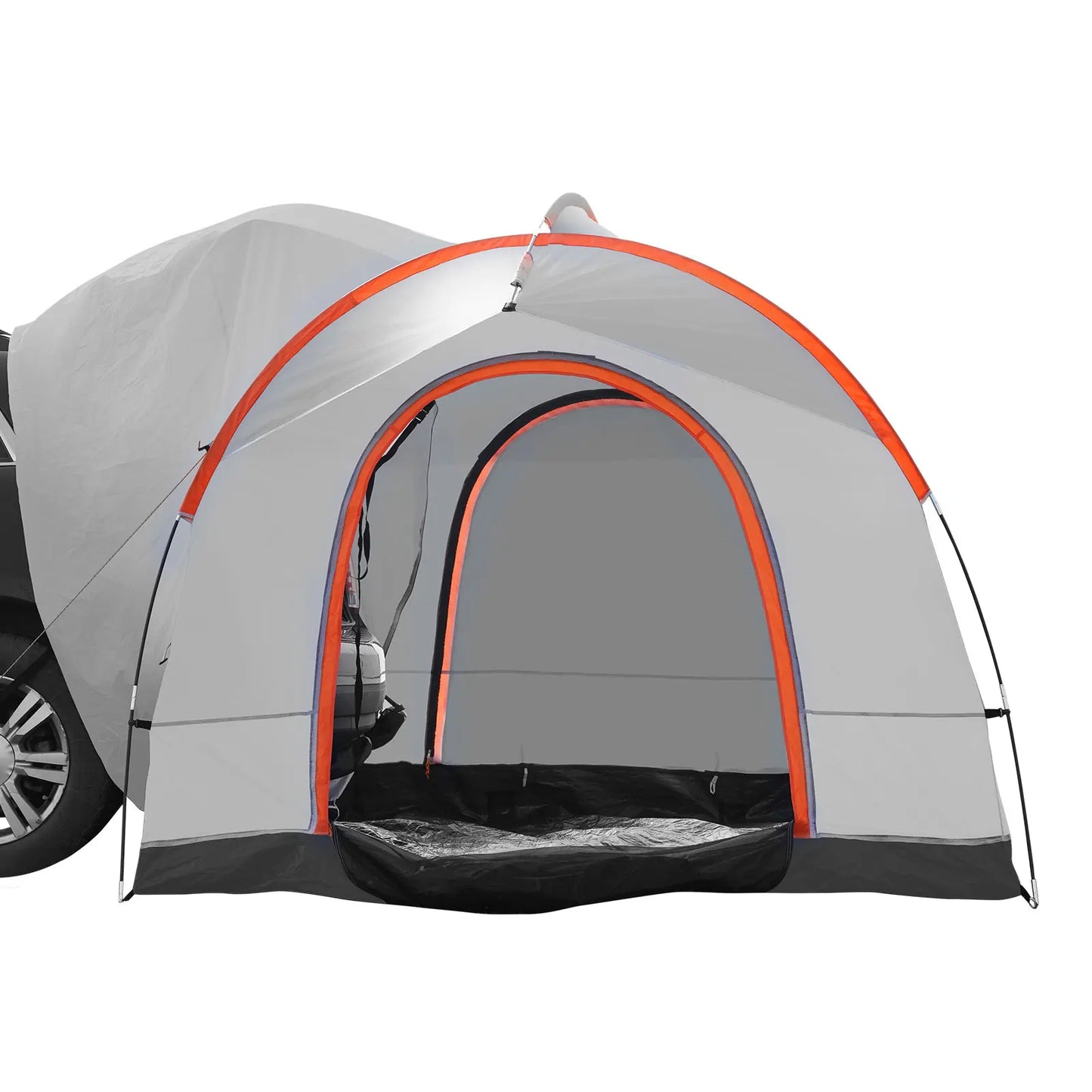 Camping Tent - Outdoor - Pop Up - 8"-8" SUV Tent - met Regenlaag PU2000mm - Dubbele Laa - 240 x 240 x 230 cm - voor 6-8 Personen