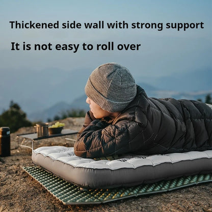 Luchtbed – Opblaasbaar Matras – Luchtmatras – Slaapmat – Campingbed – Ultracompact – Lichtgewicht 196x64x10 cm – Waterbestendig Nylon TPU