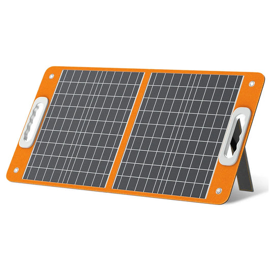 Zonnepanelen - Draagbare Solar Lader - Opvouwbaar Zonnepaneel - Zonne Energie - 60W - met 18V Output en USB/DC - voor Camping, RV & Thuisgebruik