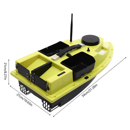 Aasboot – Afstandsbediening Aasboot – Visboot – Voerboot – Vlotterboot – Waterdicht ABS – GPS Navigatie – Dubbele Motor