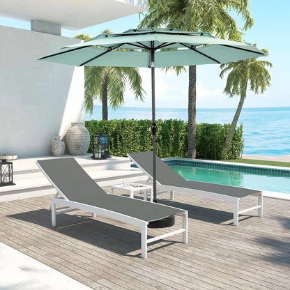 Parasol – Tuinparasol – Zonneparasol – Buitensunshade – Aluminium Frame – 3 Meter – UV- En Waterbestendig
