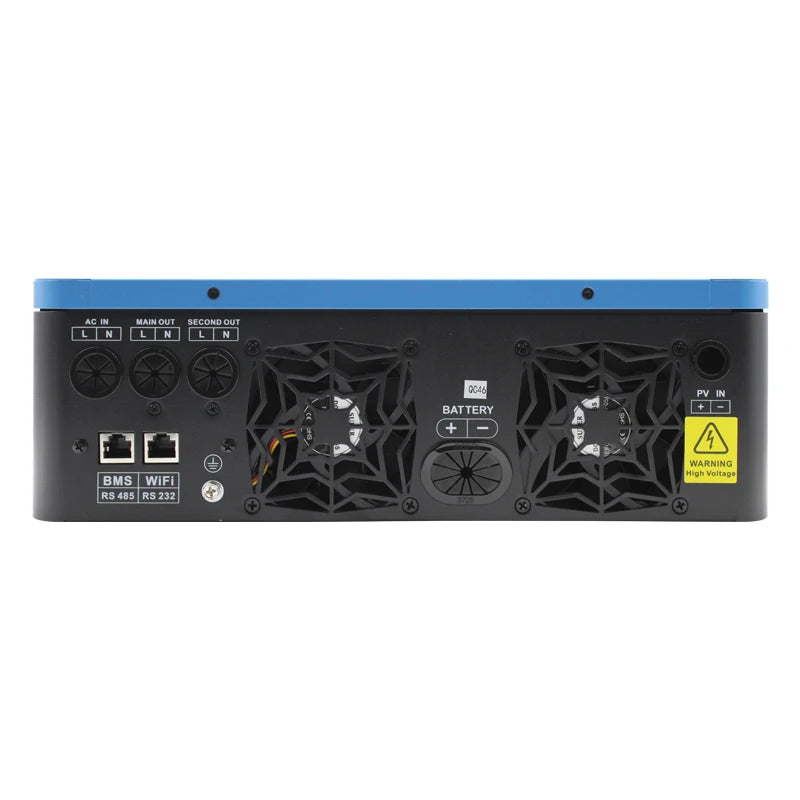 Zonnomvormer – Solar Omvormer – Hybride Omvormer – Pure Sinus Omvormer – 48V Inverter – 6200W Vermogen – WIFI Connectiviteit - QUORE