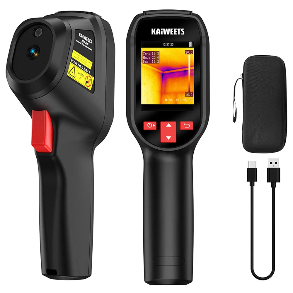 Warmtebeeldcamera – Thermische Camera – Infraroodcamera – Warmte Detector – Temperatuurmeter – 240x240 Resolutie – 550℃ Meetbereik