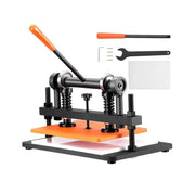 Embossing Machine - Leder Embossing - Stansmachine - Embossing Mallen - Leder Snijmachine - 28 x 14 cm - Leder Embossing Machine met Drukslag