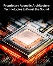 Soundbar - Soundbar for TV - Speakers - Speaker cables - Speaker - 3D Surround Sound system - 50Hz-20KHz - 320W - Black