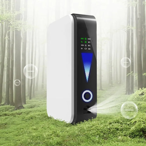 Zuurstofconcentrator - Zuurstof Generator - Oxygen Concentrator - Zuurstof - Zuurstofpomp - Luchtreiniger - Pollen - Draagbaar - 1L per min - 300000/cm³ - Wit