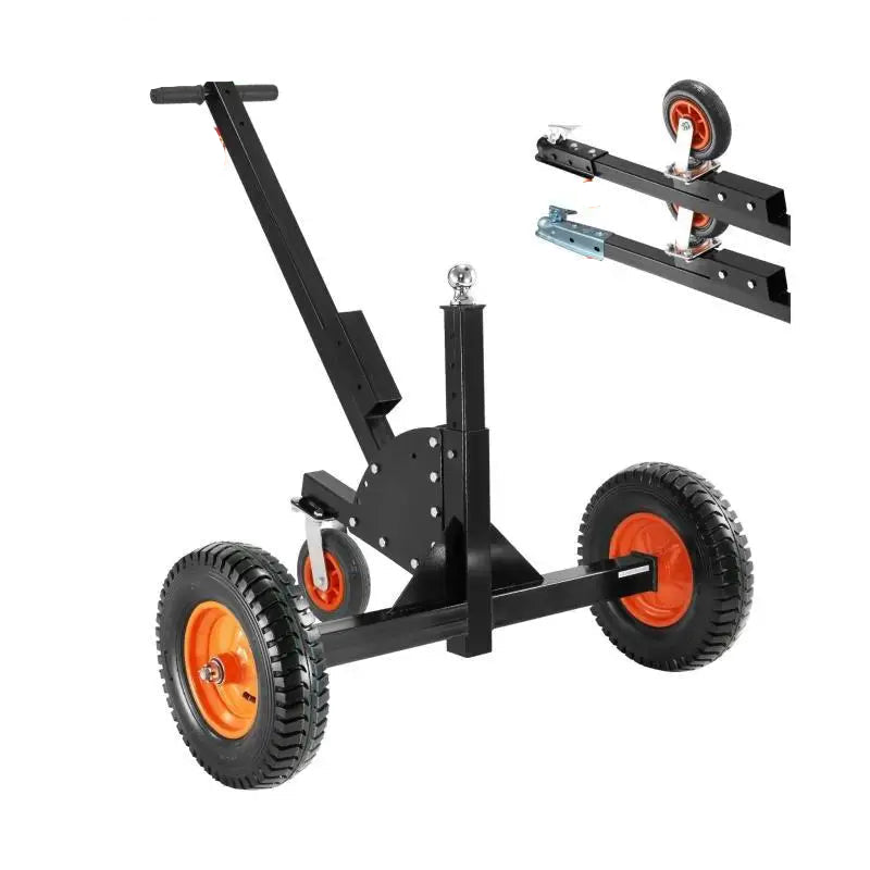 Aanhanger Dolly – Trailer Dolly – Trek Dolly – Verplaats Dolly – Verstelbare Hoogte – Draagvermogen 680 Kg – Pneumatische Wielen