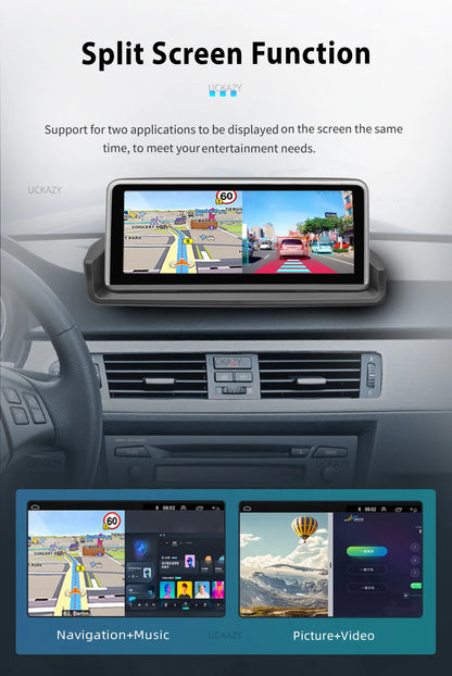 Multimedia Autoradio – Android Head Unit – DVD Speler – Navigatiesysteem – Touchscreen Display – 8-Core Processor – 10,25 Inch Scherm – Can-Bus Ondersteuning - QUORE
