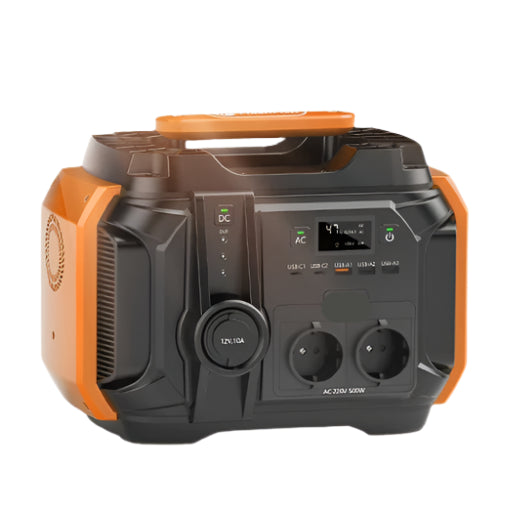 Power Station – Draagbare Accu – Noodstroomvoorziening – Batterij Pack – Outdoor Oplader – 500 Watt Vermogen – Snelle Type-C USB 60W