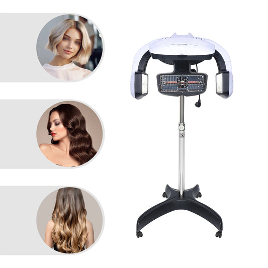 Haarverzorgingsmachine – Haardroger – Hair Steamer – Salonapparaat – Draagbaar – Verstelbare Temperatuur – Roestvrij Staal