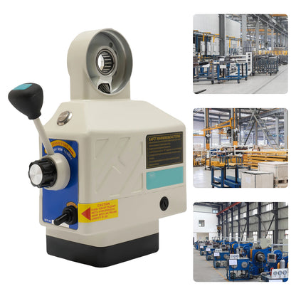 Voederunit Voor Freesmachine – Aandrijving – Snelheidsregeling – Nauwkeurige Positionering – Stil – Variabel 0-210 Rpm - QUORE