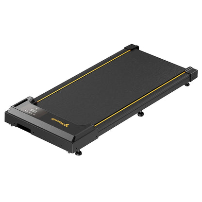 Formill FT-21 Walking Pad Treadmill, Non-slip Running Belt, Shock Absorption, 2.5 HP Motor, 200lbs Max. Load,1-6km/h Speed, LED