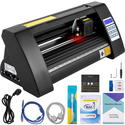 Vinyl Snijplotter – Snijmachine – Vinyl Cutter – Snijmachine voor Stickers – Plotter – Max. Snijbreedte 285 mm – Optical Eye Laser Sensor
