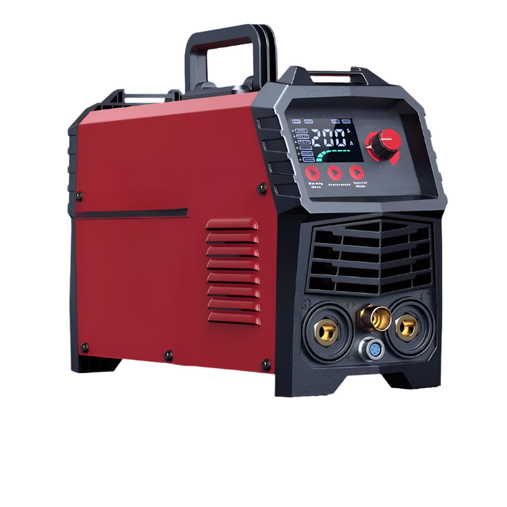 2-In-1 TIG & MMA Lasmachine – Draagbare Lasmachine – Compacte Lasapparaat – Lichtgewicht Machine – 200 Ampère Vermogen – Instelbare Koeling - QUORE