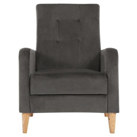 Chair - Armchair - Lounge Chair - Living Room Armchair - Padded Seat - Armrests - High Back.