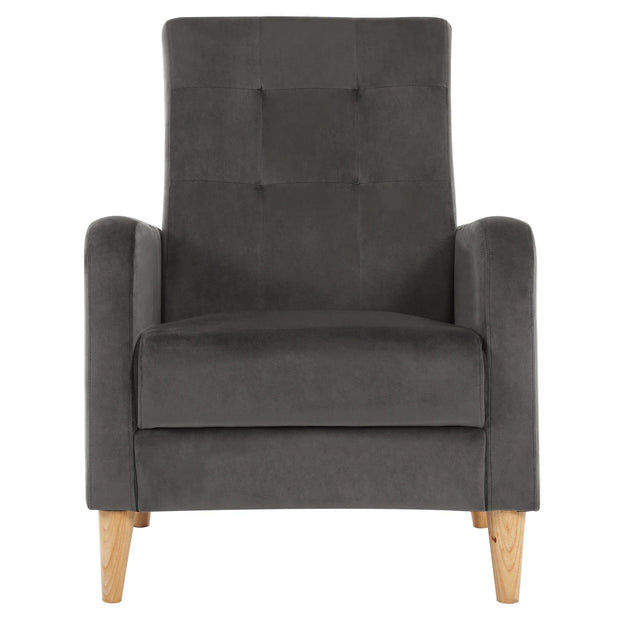 Chair - Armchair - Lounge Chair - Living Room Armchair - Padded Seat - Armrests - High Back.