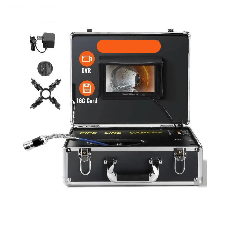 Inspectiecamera – Leidingen Camera – Afvoer Camera – Endoscoop – Inspectiescherm – 7 Inch Scherm – 40 Meter Draad - QUORE