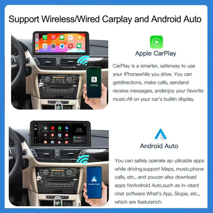 Multimedia Speler – Auto Radio – Navigatiesysteem – Touchscreen Unit – Draadloze CarPlay & Android Auto – 10,25 Inch IPS Display – Geïntegreerde GPS & Achteruitrijcamera Ondersteuning