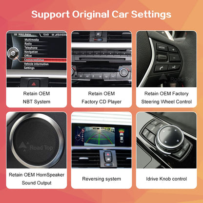 Carplay Autoradio – Multimedia Scherm – Navigatiesysteem – 12,3 Inch Touchscreen – Draadloos CarPlay & Android Auto – Stuurbediening Ondersteuning