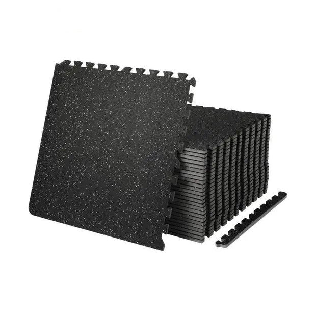 Trainingsmat - Fitnessmat - Fitnessmat - Yogamat - Dikke Gym Vloermatten - 1/2 inch Dik - Waterdicht - EVA Schuim & Rubber Bovenkant - In elkaar grijpende Trainingsvloermatten - 25PCS