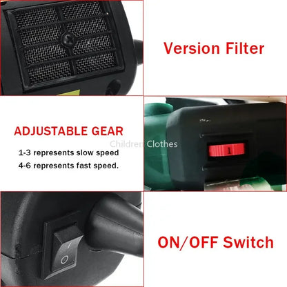 Schapenschaar – Schapentondeuse – Dierentrimmer – Geitenschaar – Wolknipper – Elektrisch – 2000W Motor – Roestvrijstalen Messen