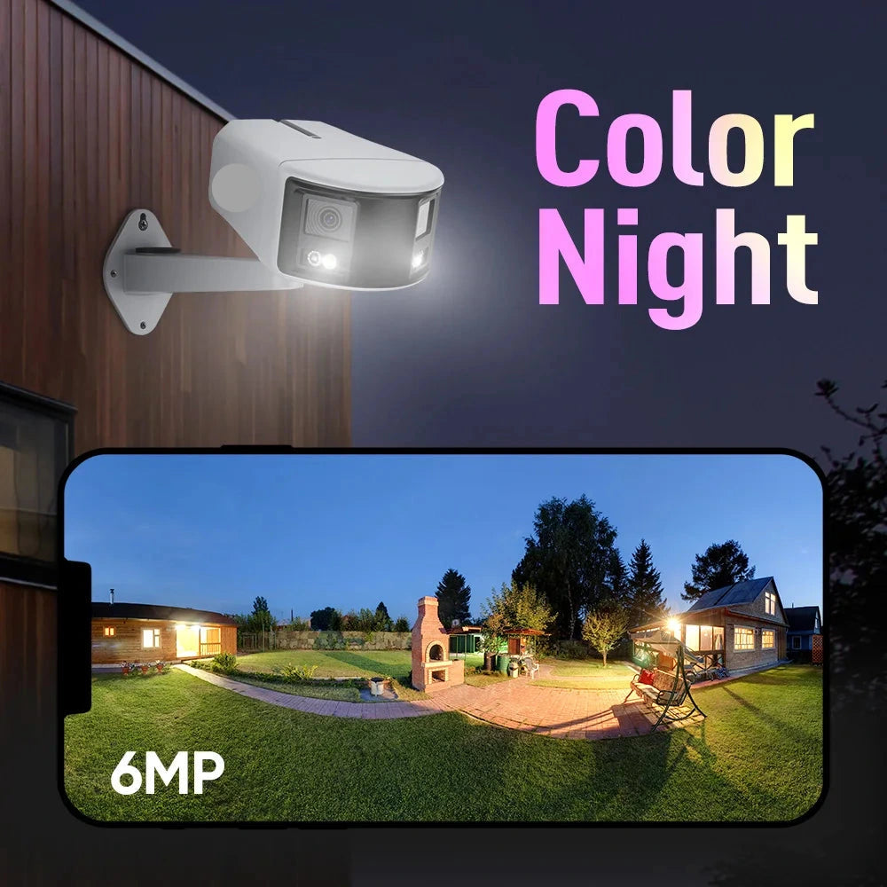 Beveiligingscamerasysteem - Camerabewaking - Beveiligingscamera - POE Camera Kit - Tweeweg Audio - 8CH NVR - 4 Camera's - Weerbestendig - Nachtzicht & Bewegingsdetectie - Binnen en Buiten - Beugel Houder - Ingebouwde HDD: 1T