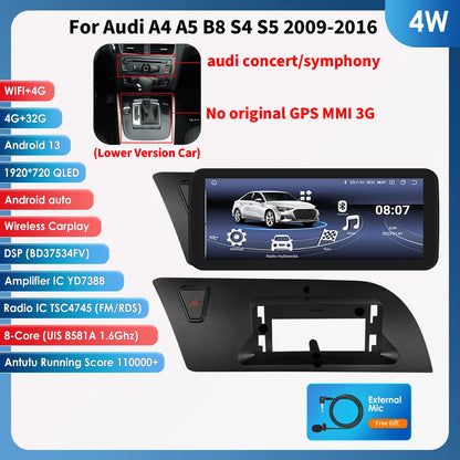 Android 13 Autoradio – Multimedia Speler – GPS Navigatie – Draadloze Connectiviteit – 2DIN Touchscreen – 6GB RAM & 64GB Opslag – 4G-LTE & WiFi – Canbus Integratie