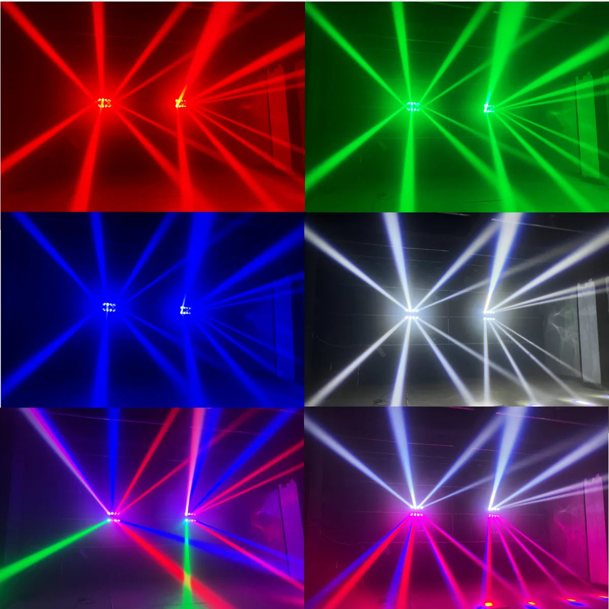 Moving Head Light – Moving Head Wash – DJ Licht – Podiumverlichting – Discolamp – Warm Light – 150W LED Vermogen – 180° Kantelbare Beam