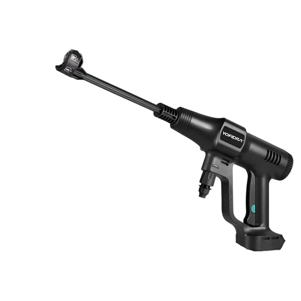 Yofidra - Car Washer - High Pressure Car Washer - Water Gun - 6 IN 1 - 200 Bar - Brushless - Cleaning Garden Washing Spray Gun - Without Battery - Black