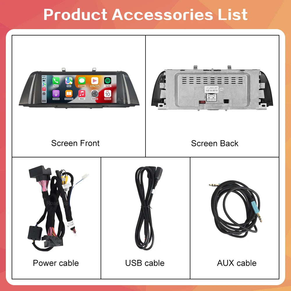 Multimediaspeler – Multimediasysteem – Autoradio – CarPlay Speler – Android Auto – 10,25 Inch Touchscreen – Draadloze Connectiviteit