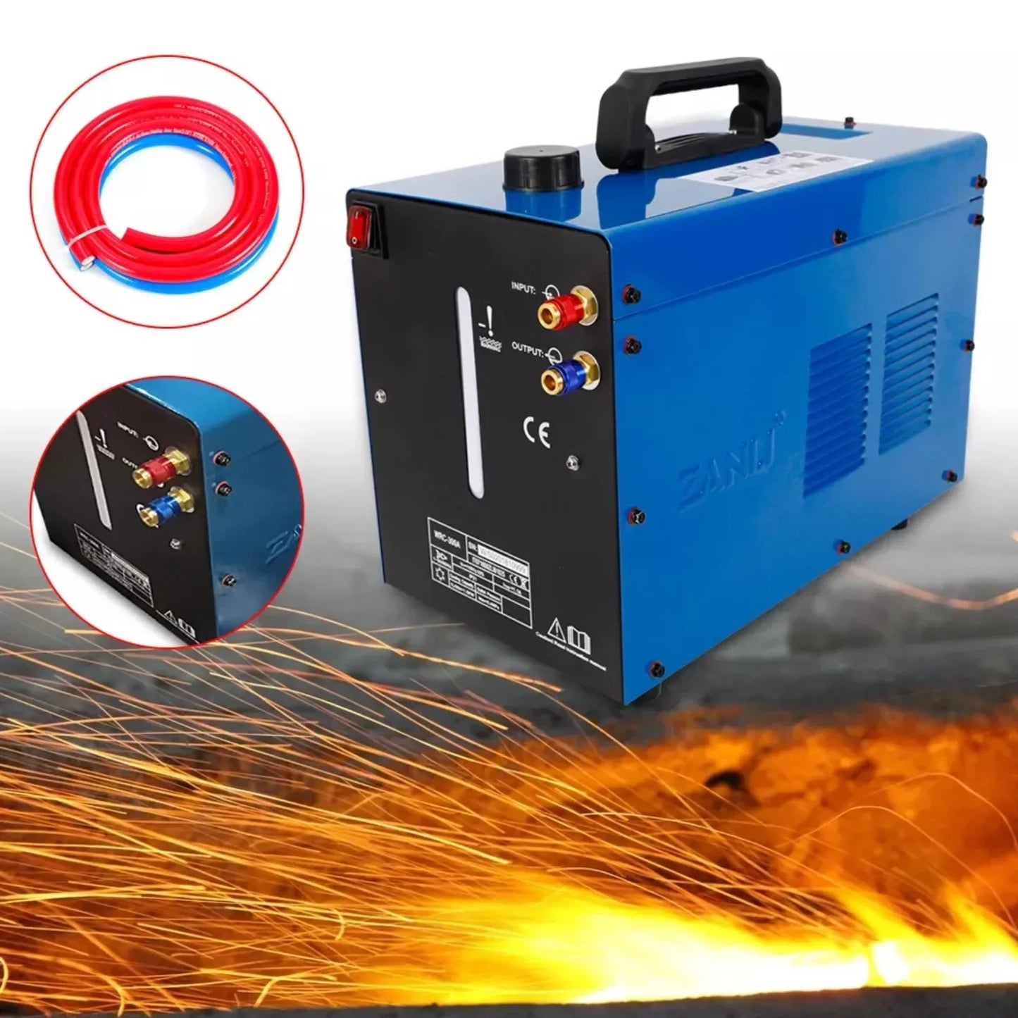 Watergekoelde Laskoeler – Laskoeler – Koelsysteem – Lasapparaat Koeling – 10 Liter Tank – 370W Pomp