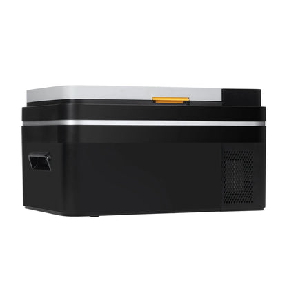 Mini Koelkast - Auto Koelkast - Mini Fridge - Frigo - Draagbare - Kleine -Compressor Koelbox - Elektrische Vriesbox - Enkel Zone - Digitaal Display - Compacte -  220V - 28L - 62.3 x 37.8 x 37 cm - Zwart