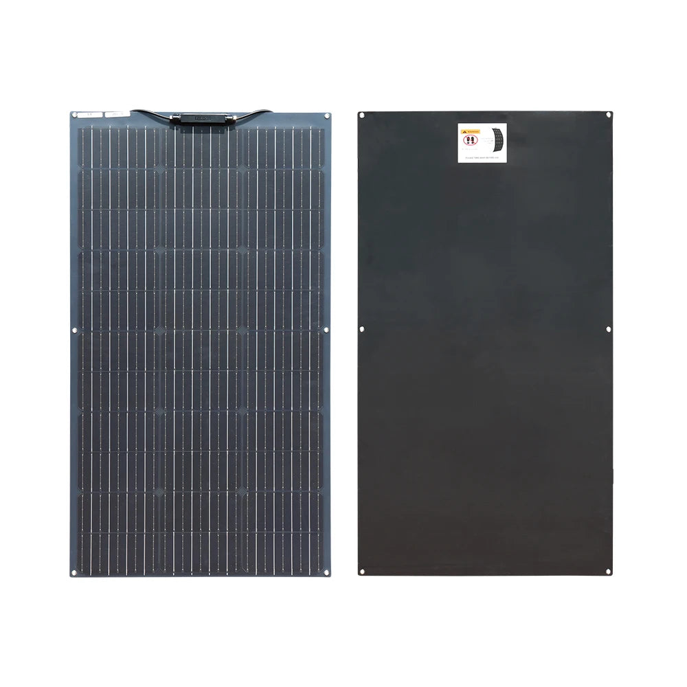 100W 200W 300W 400W Solar Panel Kit or 18V Flexible Mono Photovoltaic Solar plate Power 12V 24V camping car solar panels - QUORE