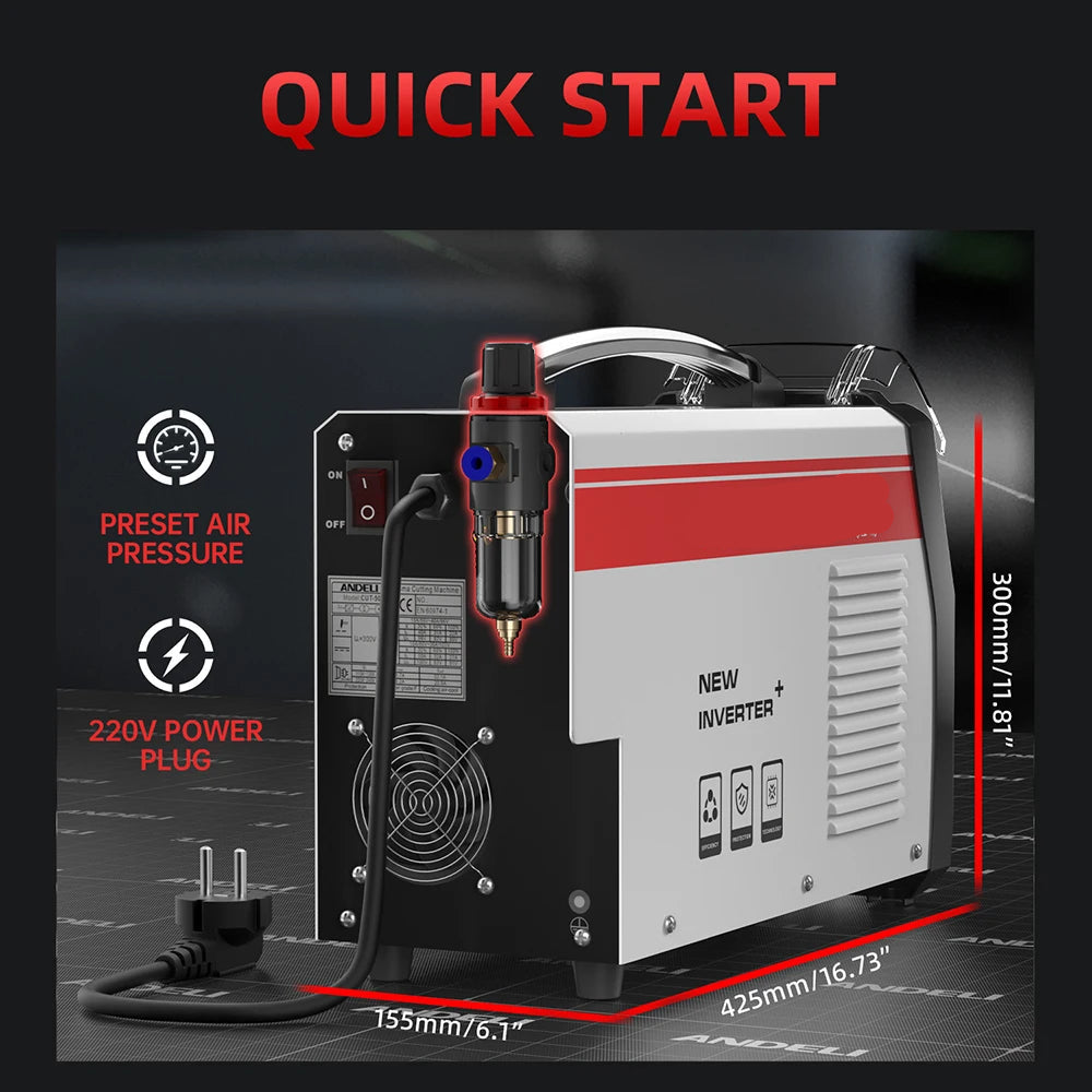 Kunststof Snijmachine – Snijapparaat – Materiaal Snijder – Precisie Cutter – Compact Formaat – 50 Ampère – 220V Input