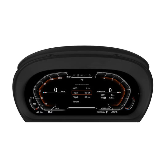 Digitaal Dashboard – LCD Scherm – Virtuele Cockpit – Auto Paneel – Snelheidsmeter – 12,3 Inch HD Display – Plug & Play Installatie