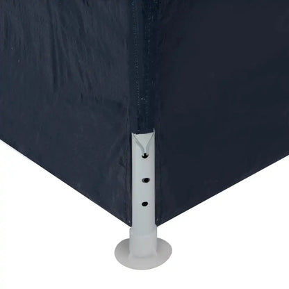 Tuinpaviljoen – Partytent – Tuintent –  Ontvangsttent – Marktkraamtent – Buitenoverkapping – Waterdicht PE – Roestvrij Stalen Frame - 3x3m - Blauw