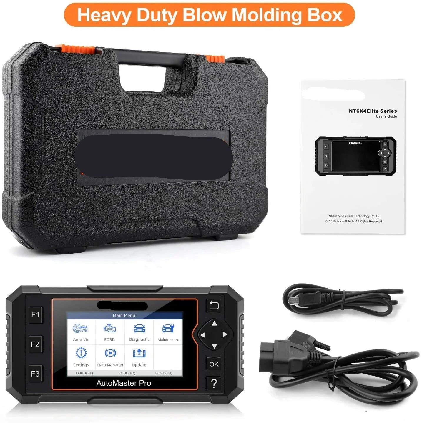 OBD2 Scanner - Diagnosecomputer - OBD - Volledige Voertuigsysteem Scan - 8 Service Resetten - Auto Diagnosetool