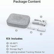 Smartphone stabilizer - Stabilizer - Handheld gimbal stabilizer - Tripod - 315 grams - Gray white