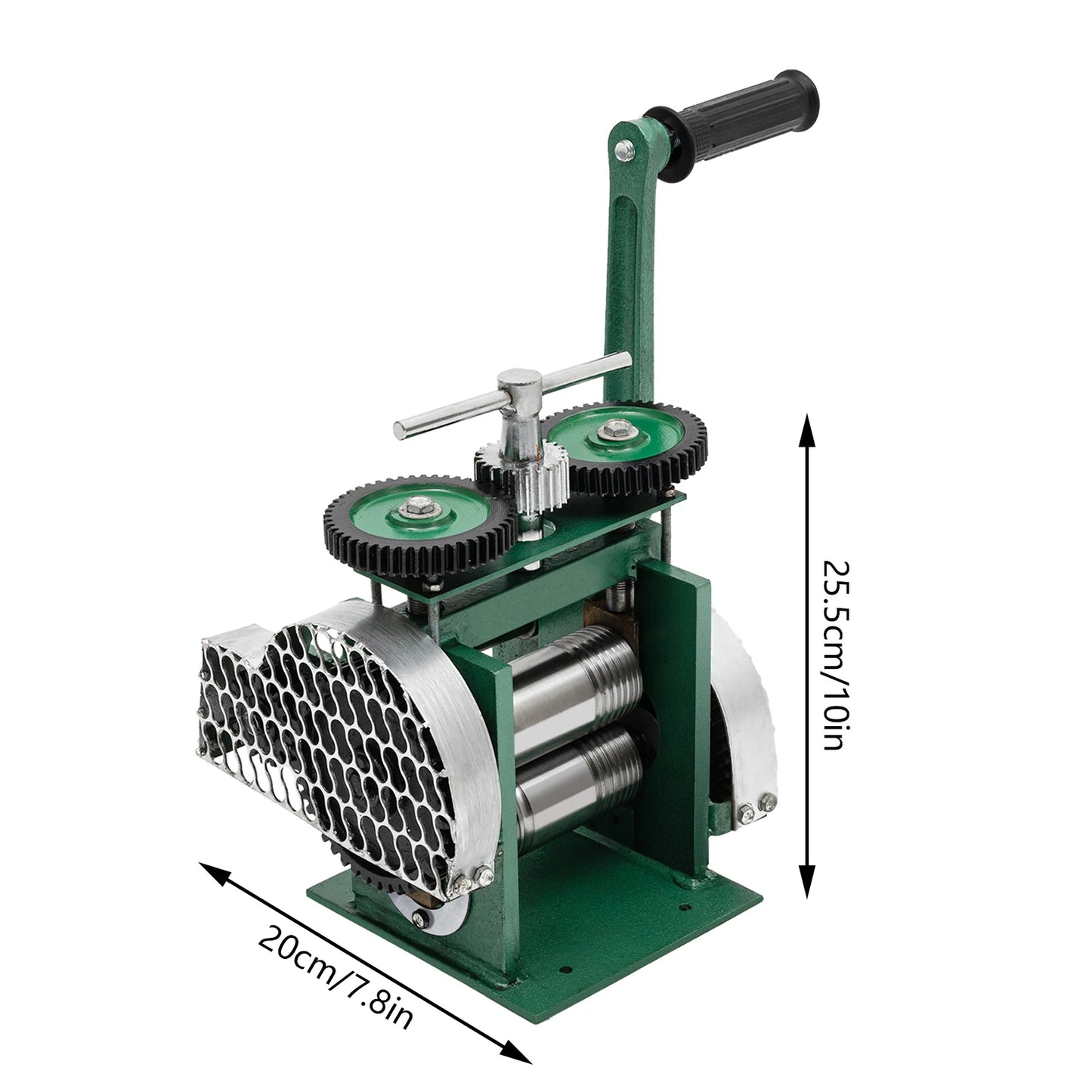 Rolmachine Sieraad – Sieraad Rolmachine – Metaal Rolmachine – Handmatige Rolmachine – Drie-In-Eén Rollersysteem – Hittebehandeld Staal - QUORE