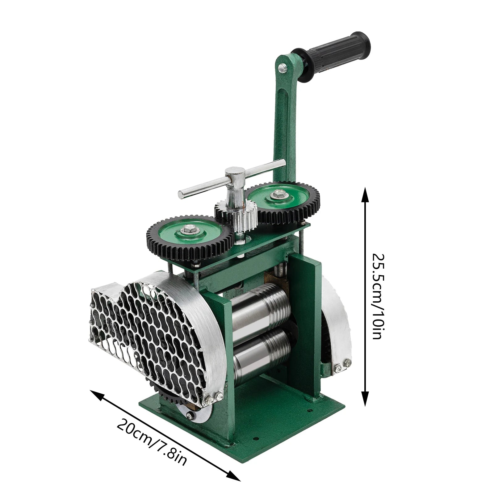 Rolmachine Sieraad – Sieraad Rolmachine – Metaal Rolmachine – Handmatige Rolmachine – Drie-In-Eén Rollersysteem – Hittebehandeld Staal - QUORE