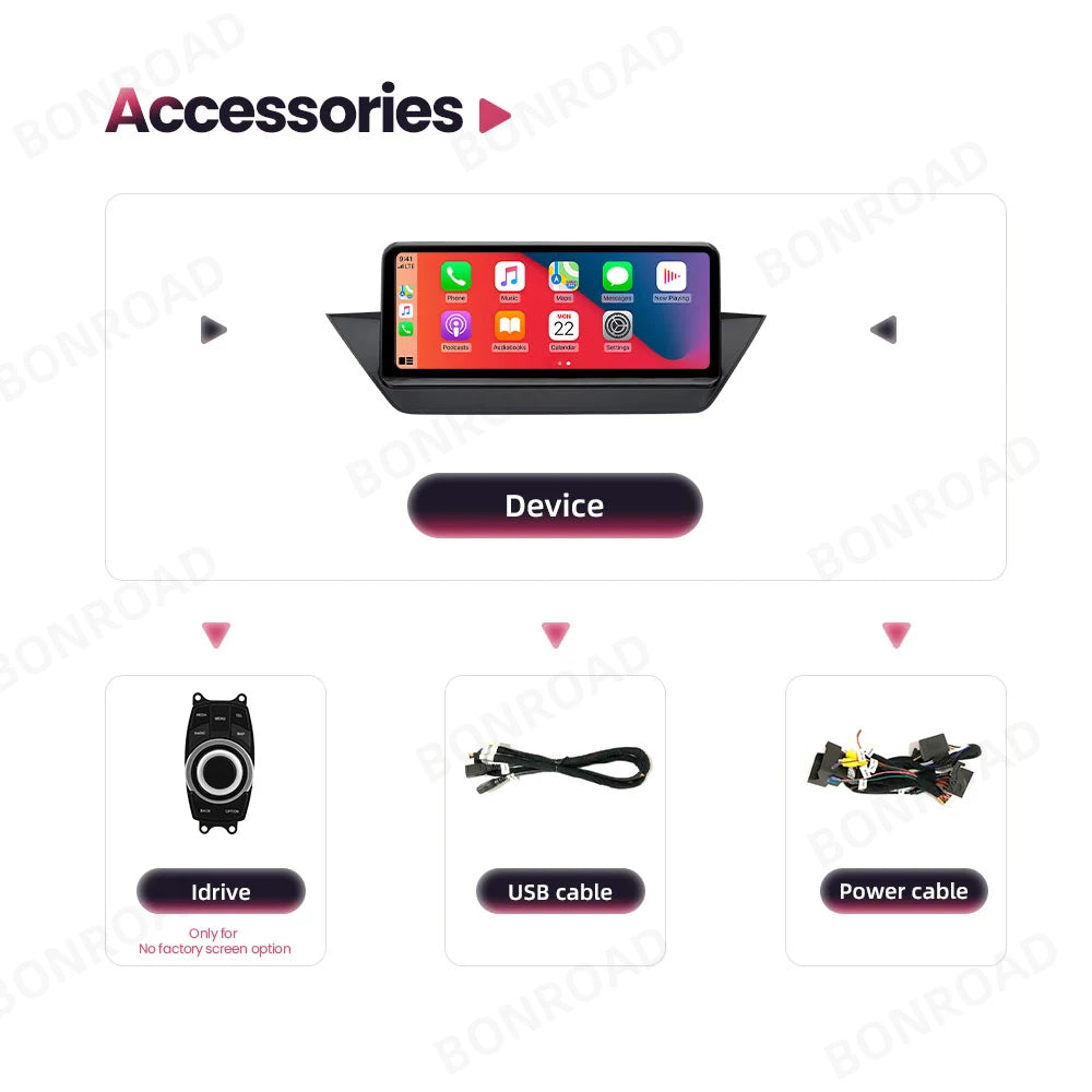 Multimedia Speler – Autostereo – Touchscreen Radio – CarPlay Systeem – Android Auto – 10,25 Inch Scherm – Draadloze Connectiviteit – Achteruitrijcamera Ondersteuning