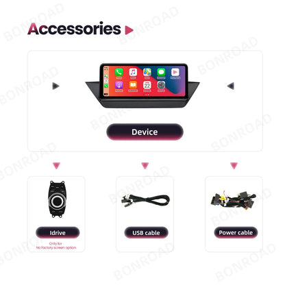 Multimedia Systeem – Auto Radio – Navigatie Systeem – Touchscreen Speler – Infotainment Unit – 10,25 Inch Scherm – Draadloos CarPlay & Android Auto