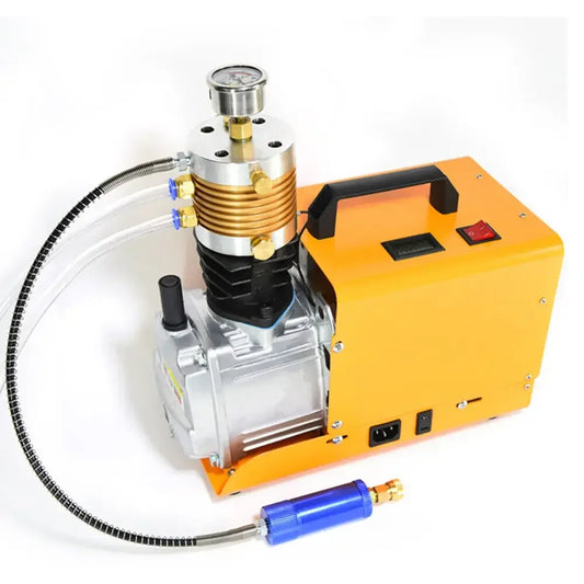 Hoge Druk Luchtpomp – Elektrische Luchtpomp – Compressor – Bandenpomp – PCP Opblazer – 300 Bar Druk – 1,8 kW Motor