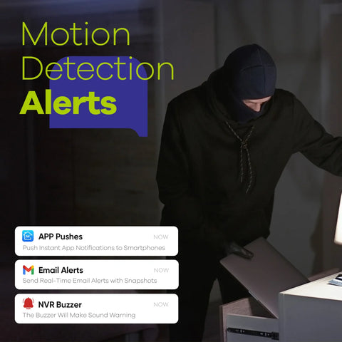Sannce - N98PBD+I71FQ - Beveiligingscamerasysteem - 8CH 1080P 3MP - Openlucht - Bewakingscamera - Beveiligingscamera - Beveiligingscamerasysteem - 4 stuk - NTSC,PAL - Wit