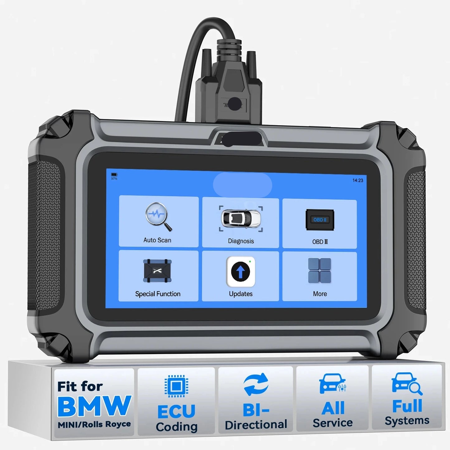 Diagnose Tool – Diagnosetester – Auto Scanner – ECU Programmer – Systeemscan – 25+ Functies – Levenslange Updates