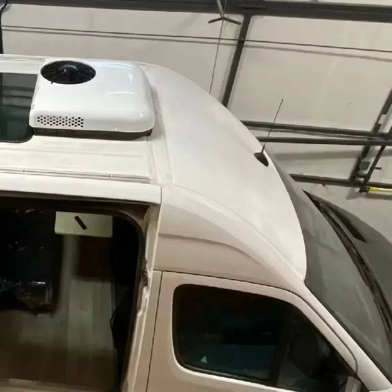 Hot Sale Rooftop12V 24V DC Electric Parking Air Conditioner Fast cooling Air Conditioning System For Truck Car Van